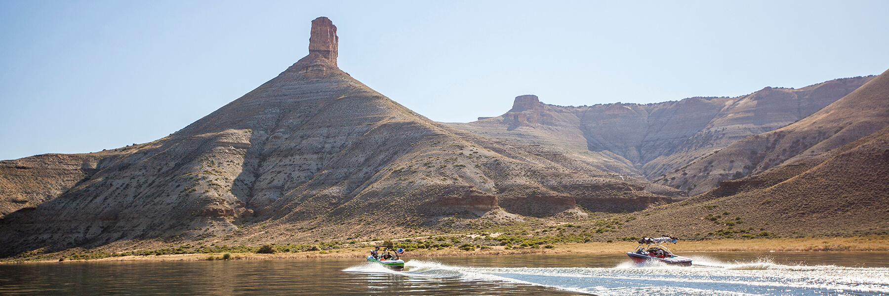 Boating in Flaming Gorge National Recreation Area