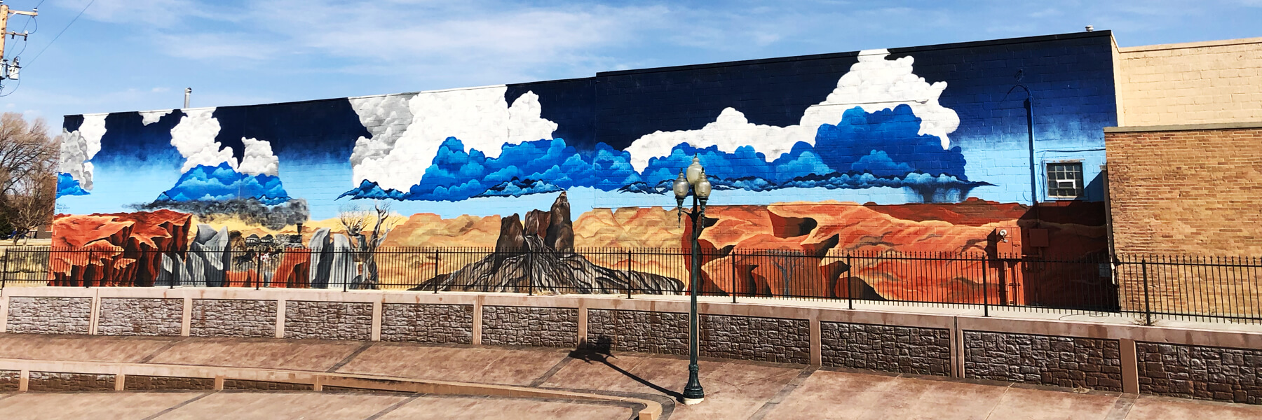 Big Country Mural in Rock Springs